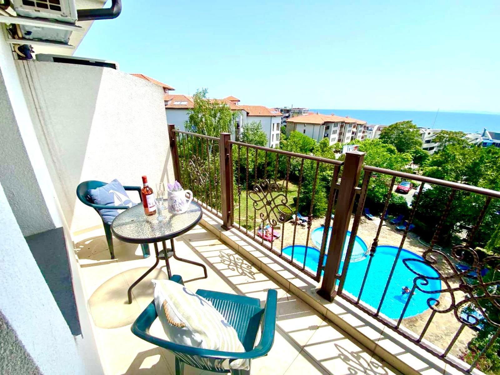 Delfin Sea View Apartment Свети Влас Екстериор снимка